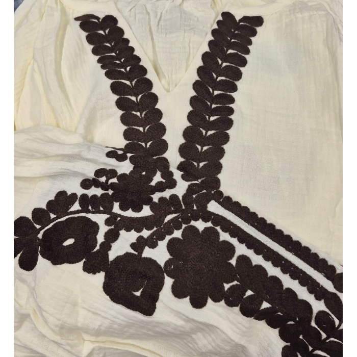 Scarpy creation blouse brodee beige4912901_2