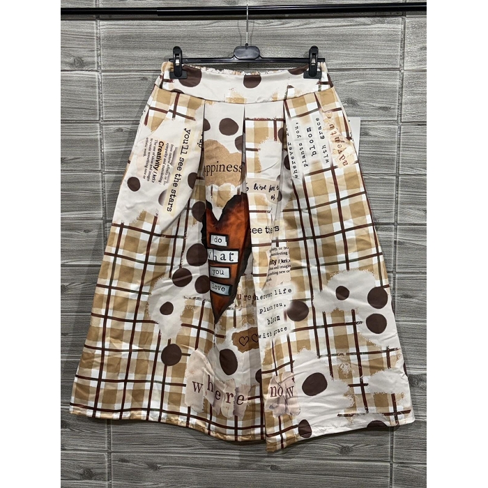 Scarpy creation my jupe imprimee yl beige4929901_4
