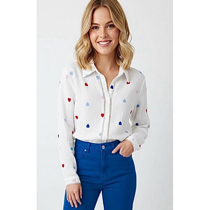 Scarpy creation my chemise coeur yl blanc4931001_4