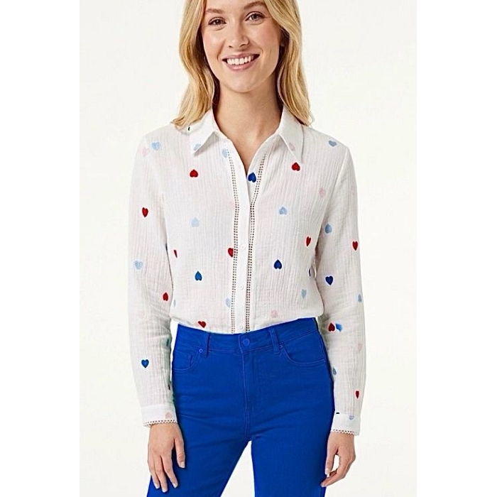 Scarpy creation my chemise coeur yl blanc4931001_5