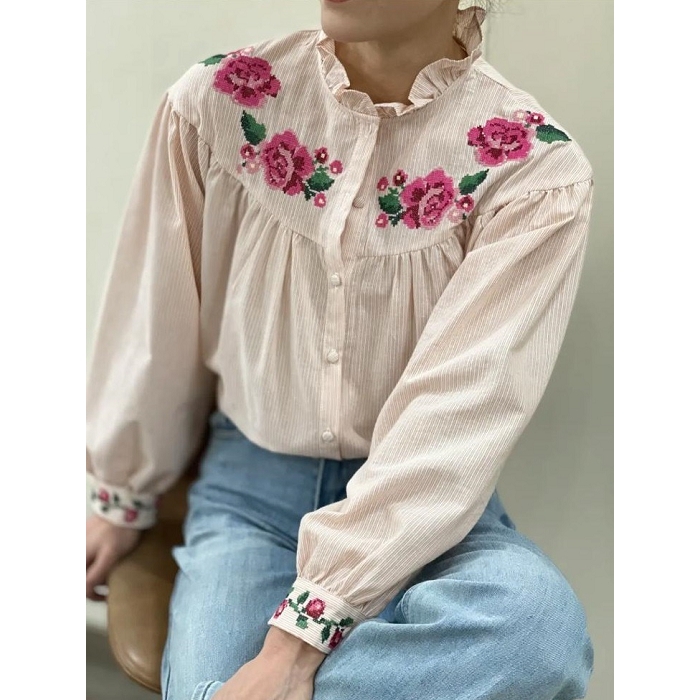 Scarpy creation my chemise florale yl rose4932201_3