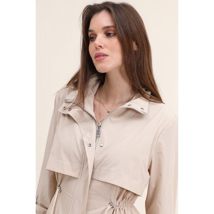 Scarpy creation veste impermeable beige4932701_3