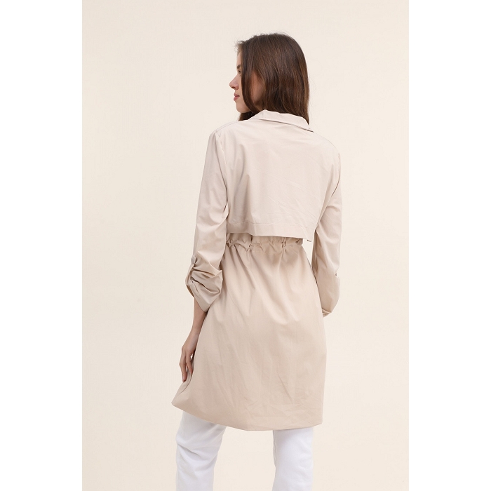Scarpy creation veste impermeable beige4932701_4
