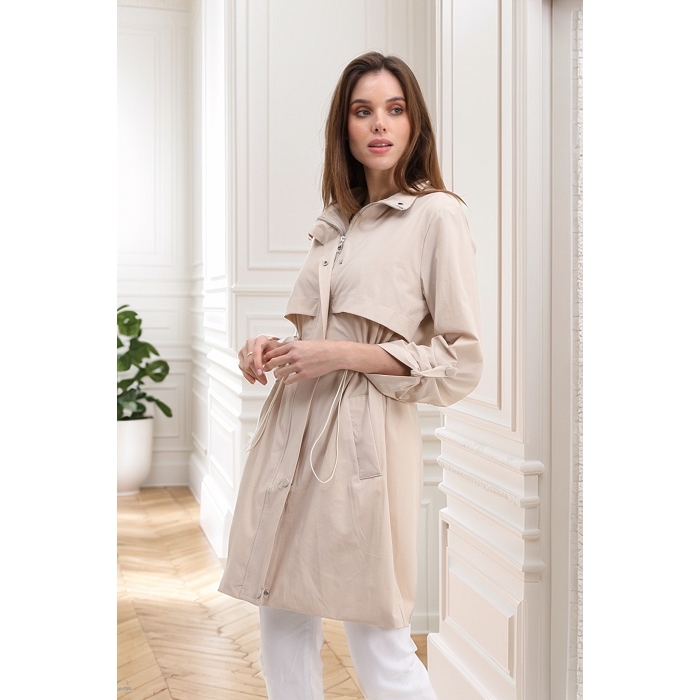 Scarpy creation veste impermeable beige4932701_5