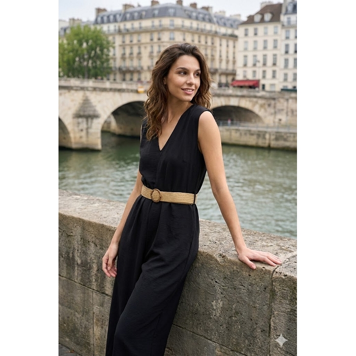 Scarpy creation my combinaison manche courte yl noir4933002_5