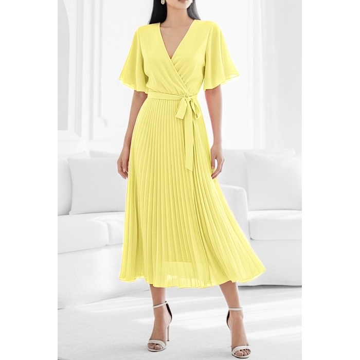 Scarpy creation robe alira croisee jaune4935904_4