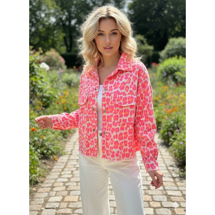 Scarpy creation my veste floral yl rose