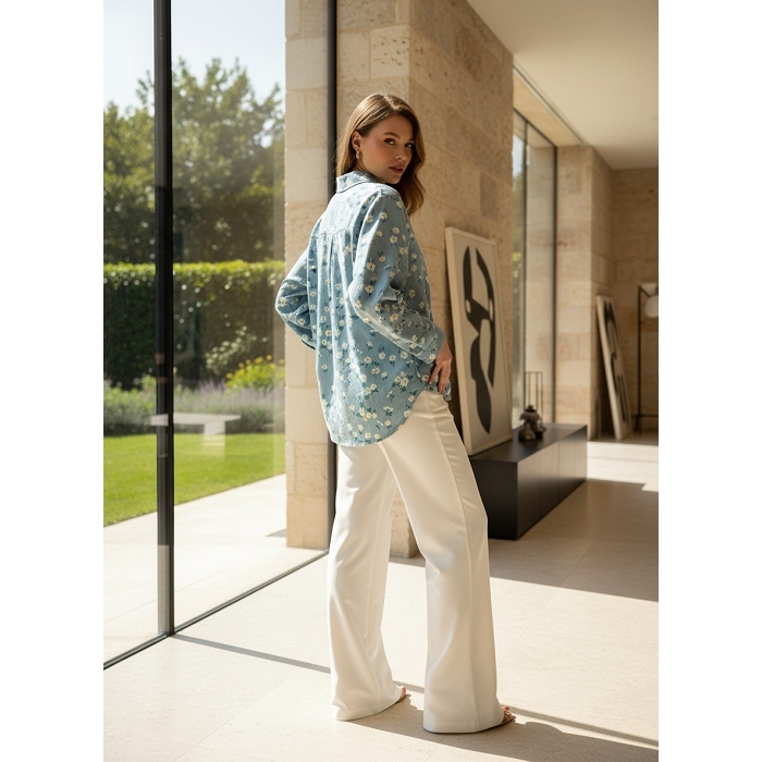 Scarpy creation my chemise denim souple yl bleu4941501_2