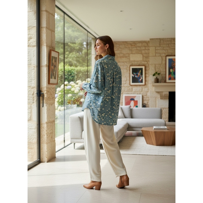 Scarpy creation my chemise denim souple yl bleu4941501_4