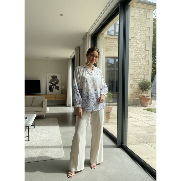 Scarpy creation my chemise manches bouffantes yl blanc4941701_4