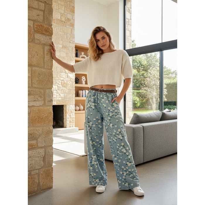 Scarpy creation my pantalon jeans fluide yl bleu4941801_6