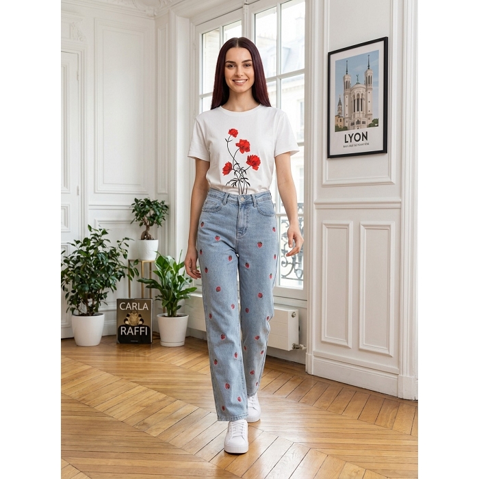 Scarpy creation chandail fleurs blanc4952501_4