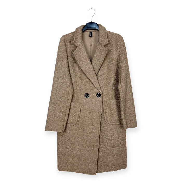 Scarpy creation my manteau deux bouton yl marron