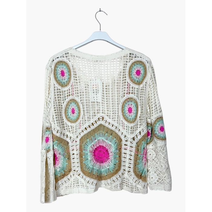 Scarpy creation my pull crochet multicolor yl parme4954502_4