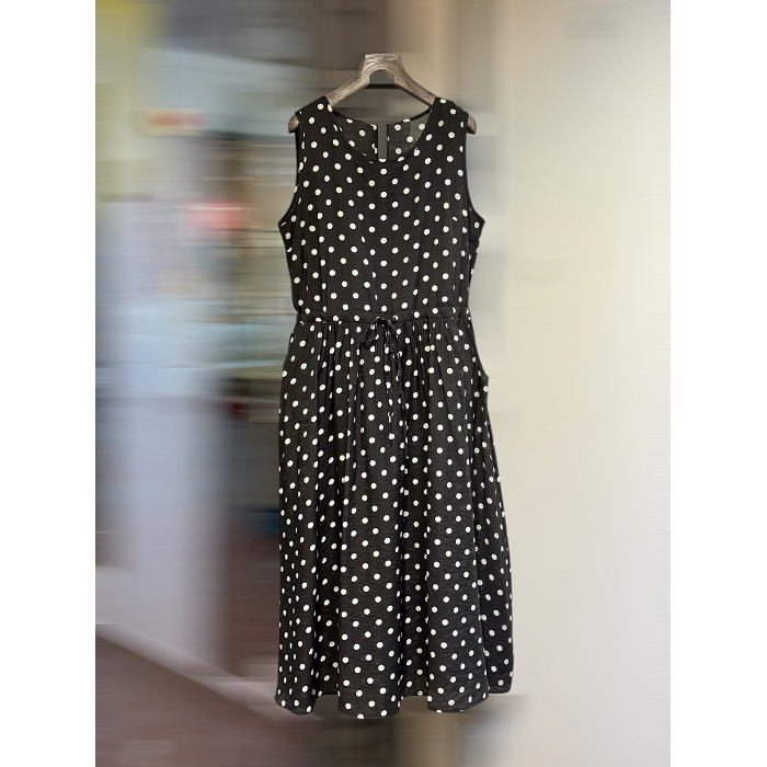 Scarpy creation robe longue petits poids noir4956701_6