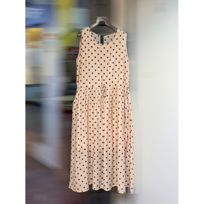 Scarpy creation robe longue petits poids rose4956702_2
