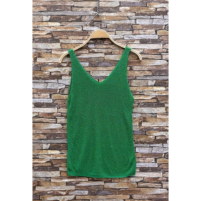 Scarpy creation my divina debardeur brillant yl vert4957202_6