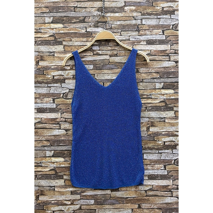 Scarpy creation my divina debardeur brillant yl bleu4957205_6