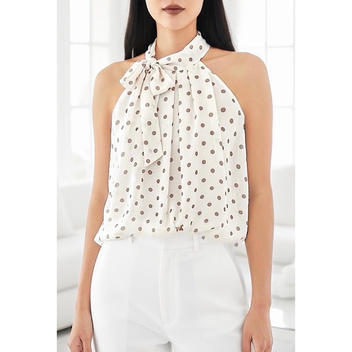 Scarpy creation my anais blouse col lavaliere yl blanc4957304_4