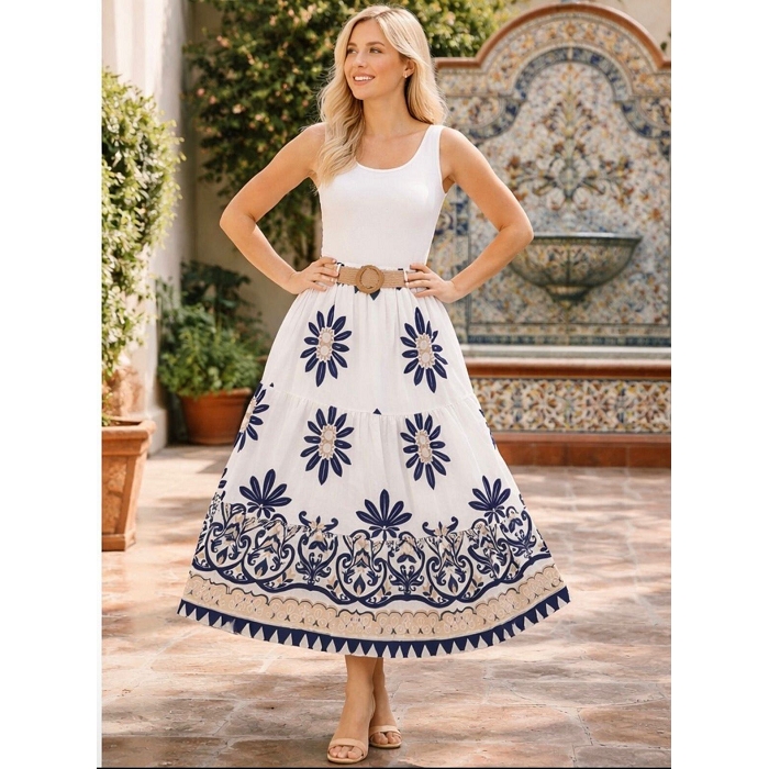 Scarpy creation my jupe print yl bleu4958204_5