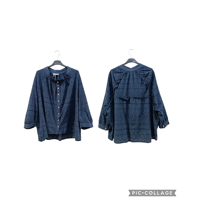 Scarpy creation my chemise mila yl bleu