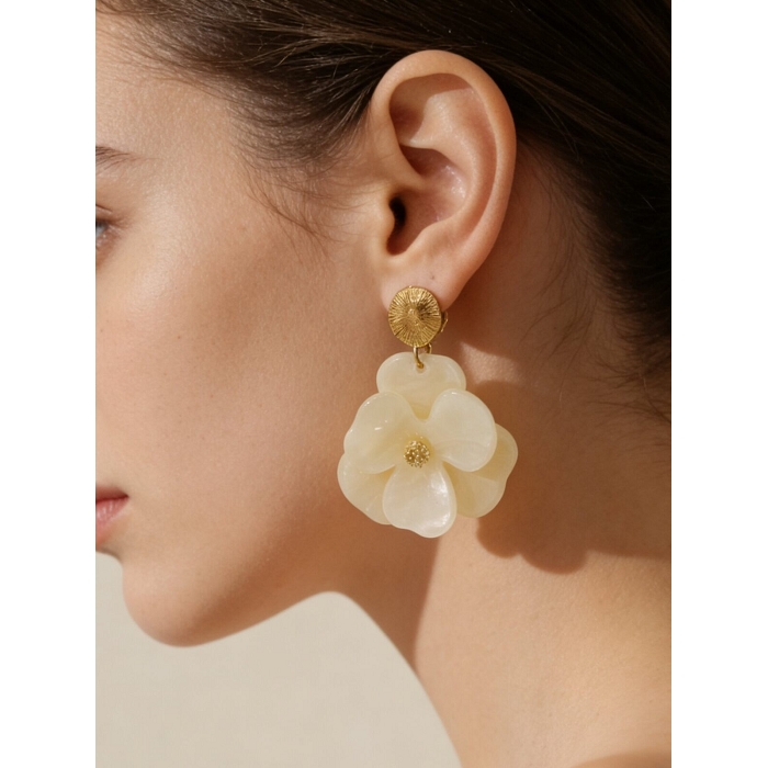 Scarpy creation boucles oreilles beige4962603_5