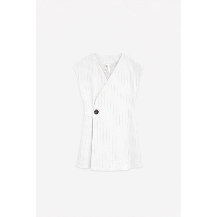 Scarpy creation combi short a rayure blanc4976301_6