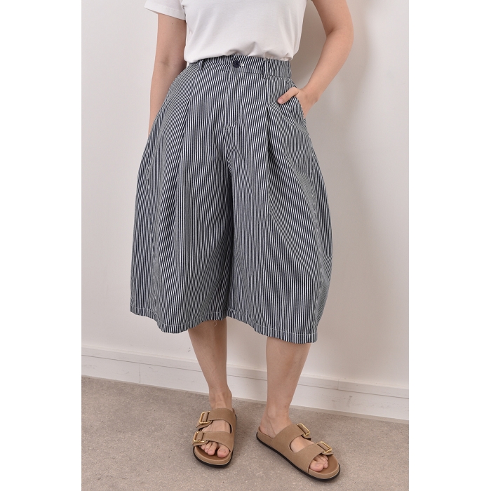 Scarpy creation pantalon ballon rayure bleu4977701_5