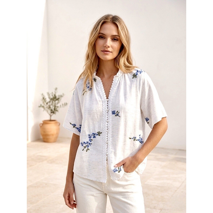 Scarpy creation chemise boheme bleu4982301_4