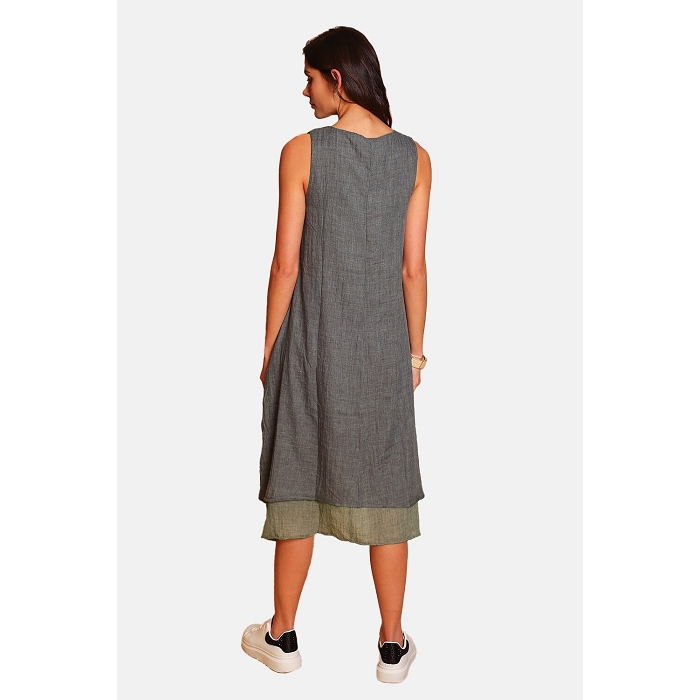 Scarpy creation robe doublee decontractee vert4982702_3