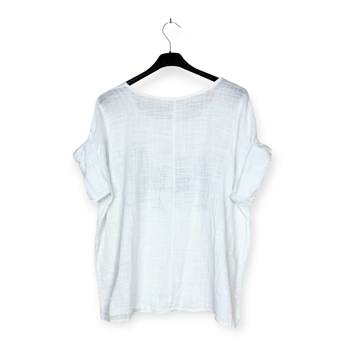 Scarpy creation my top coton  poisson yl blanc4984702_2