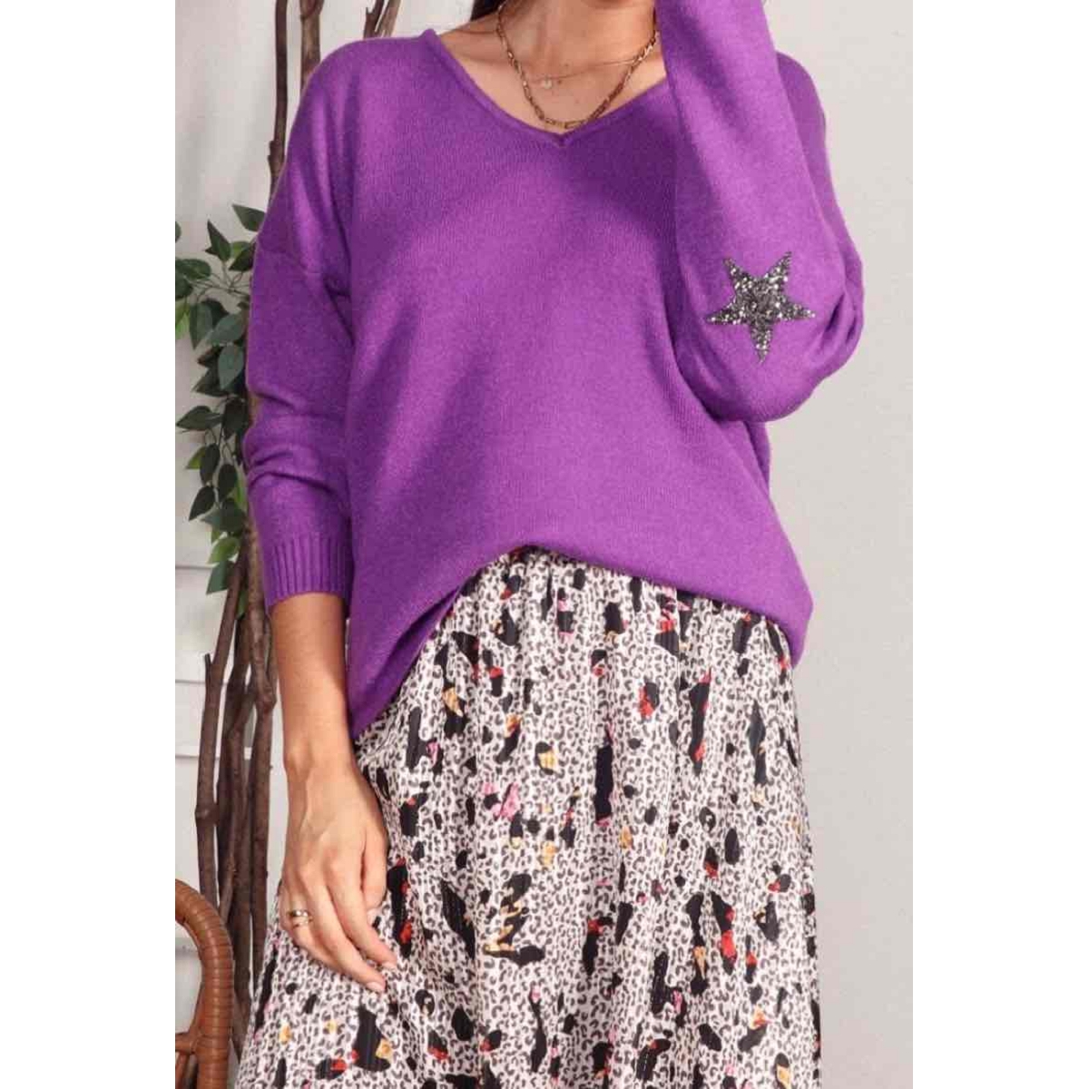 SCARPY Scarpy creation ete sport my pull coudiere etoile yl parme vet femme