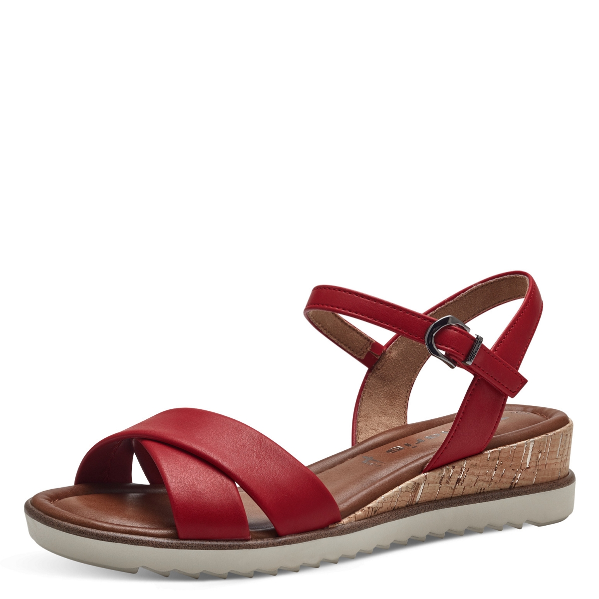 Sandales tamaris rouge hotsell